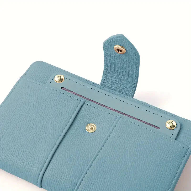🔥Exclusive 2025 Luxury Sale✨Women's Premium RFID Leather Bifold Wallet(🩷Special Gift🩷Free)