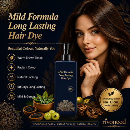 💞BUY 2 GET 1 FREE💞🌿Plant-Based Hair Coloring Cream - Mild Formula Long Lasting