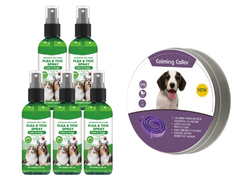 🔥Limited-time offer-Natural Flea & Tick Spray for Dogs and Cats