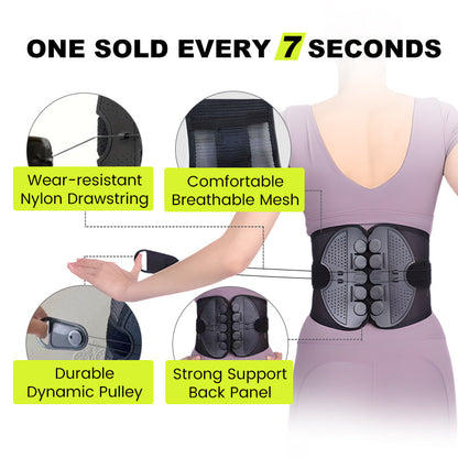 🔥HOT SALE 50% OFF🔥Adjustable Lumbar Support Belt Lower Back Brace