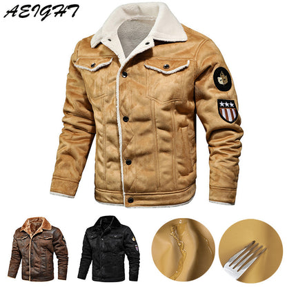 🔥Casual & Warm Men's Leather Jacket – Durable, Stylish & Comfortable! 🚛Free Shipping