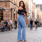 ✨ MADE TO FLATTER | High-Waist Stretch Flare Jeans -50%