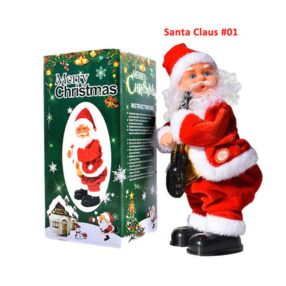 Electric Dancing Music Santa Claus