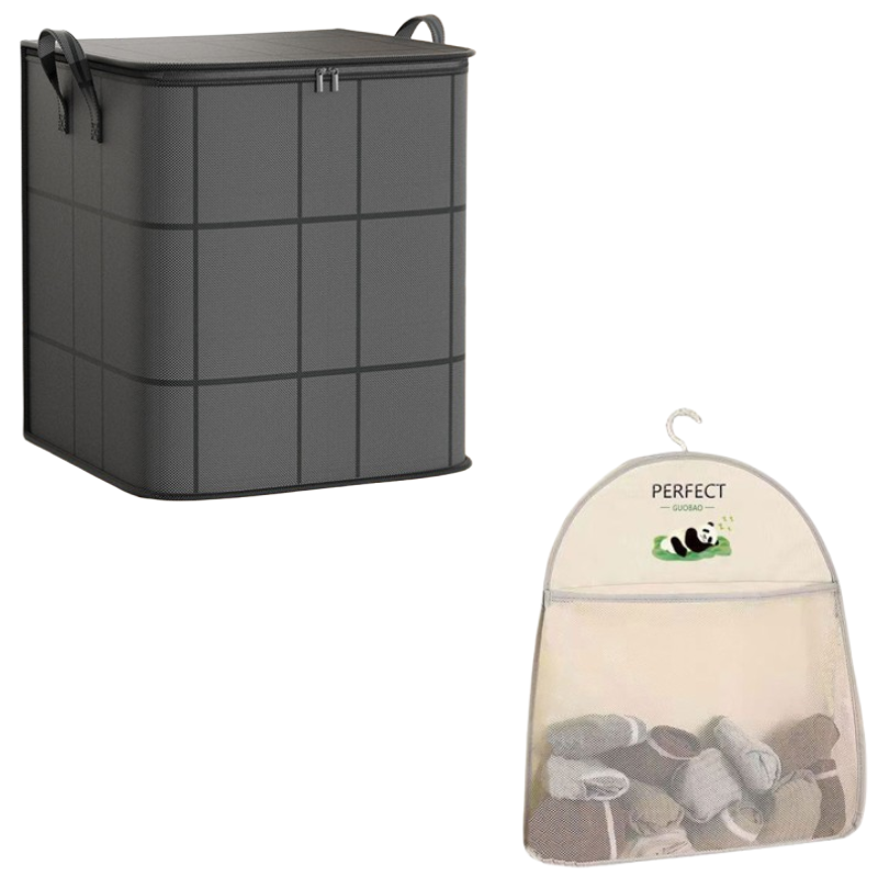 Dust-Proof Comforter and Bedding Organizer