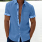 Summer Sale -Men's Casual Plaid Collar Button Shirt