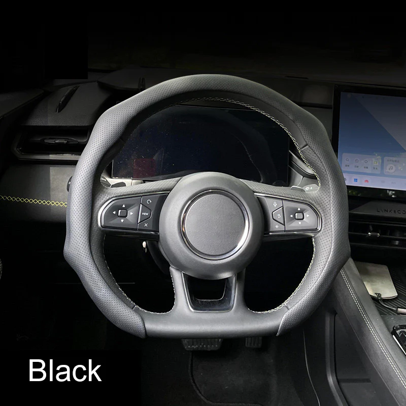 🏆 50K+ SOLD! – Almost Gone💥-✨ Nappa Leather car steering wheel cover