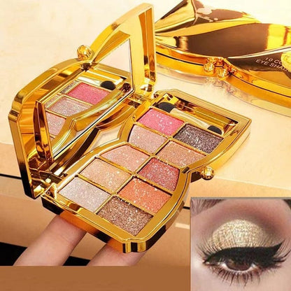 🔥Hot Sale - 49% off🔥✨10 colors glitter shimmer eyes shadow pallet