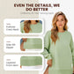 ✨ Easy Everyday Comfort | Women's Half-Zip Long-Sleeve Sweatshirt Dress