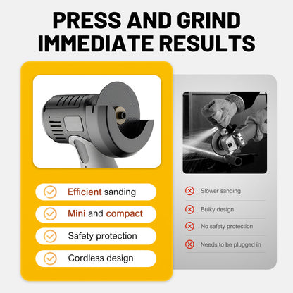 🔥2025 Hot Sale🧰12V Mini Angle Grinder with Cutting Disc