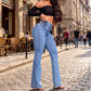 ✨ MADE TO FLATTER | High-Waist Stretch Flare Jeans -50%