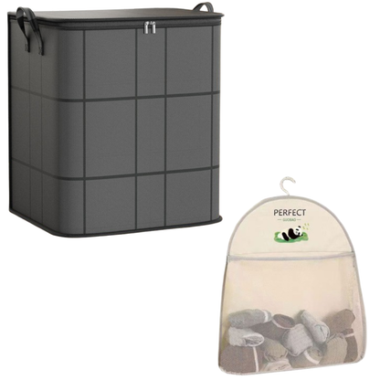 Dust-Proof Comforter and Bedding Organizer