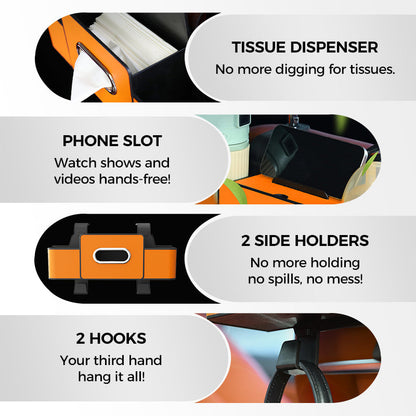 🎁Last day to get 50% off✨Multifunctional & Waterproof Car Back Seat Organizer