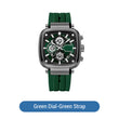 ⚡Hot Sale 50% Off⚡Multi Functional Waterproof Quartz Men's Square Watch Silicone Tape