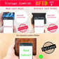 Minimalist RFID Blocking Leather Wallet for Men – Ultra-Thin, Genuine Top-Layer Cowhide, Short Design for Everyday Carry