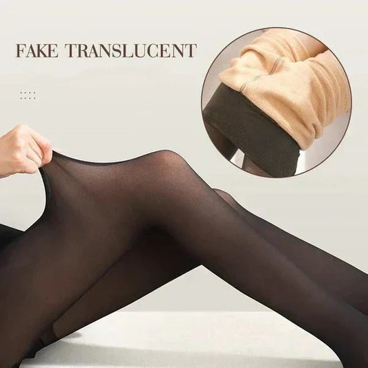 💖🔥Hot Sale-50% OFF🔥Flawless Legs Fake Translucent Warm Tights