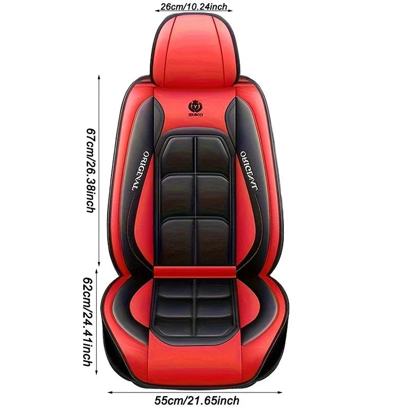 🔥2026 Hot Sale 50% OFF 🔥Premium Leather Front Seat Covers – Universal Fit for Sedans, SUVs & Trucks