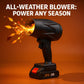 🌨️Car Electric Snow Blower - Handheld Defroster with Dual-Speed Settings for Quick Windshield & Mirror Cleaning 🚗💨