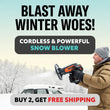 🌨️Car Electric Snow Blower - Handheld Defroster with Dual-Speed Settings for Quick Windshield & Mirror Cleaning 🚗💨