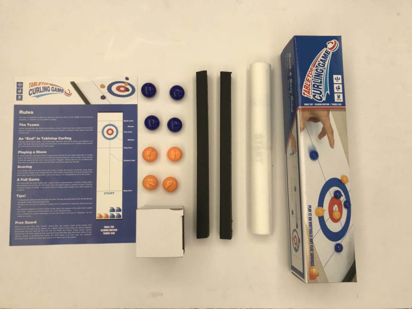 🎅Xmas Hot Sales  🔥 New Tabletop Family Curling Game 👨‍👩‍👧‍👦
