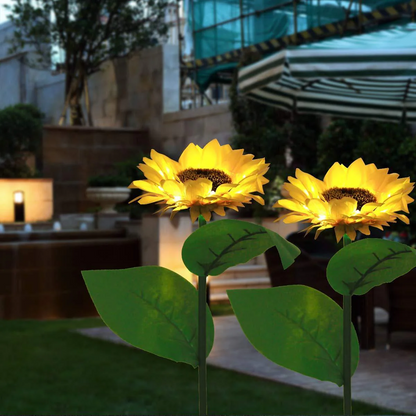 🌻 LIMITED-TIME 50% OFF! ✨ Sunflower Solar Lights – Auto On/Off, 14H Glow, IP65 Waterproof ☀️