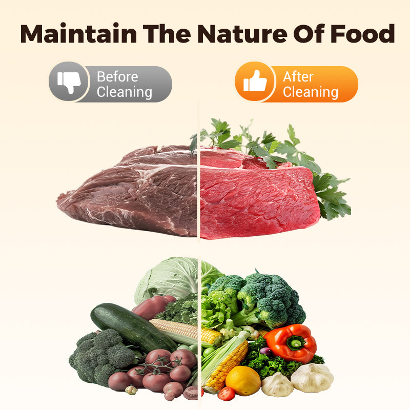 🍇🍓Waterproof Portable Food Cleaner & Purifier