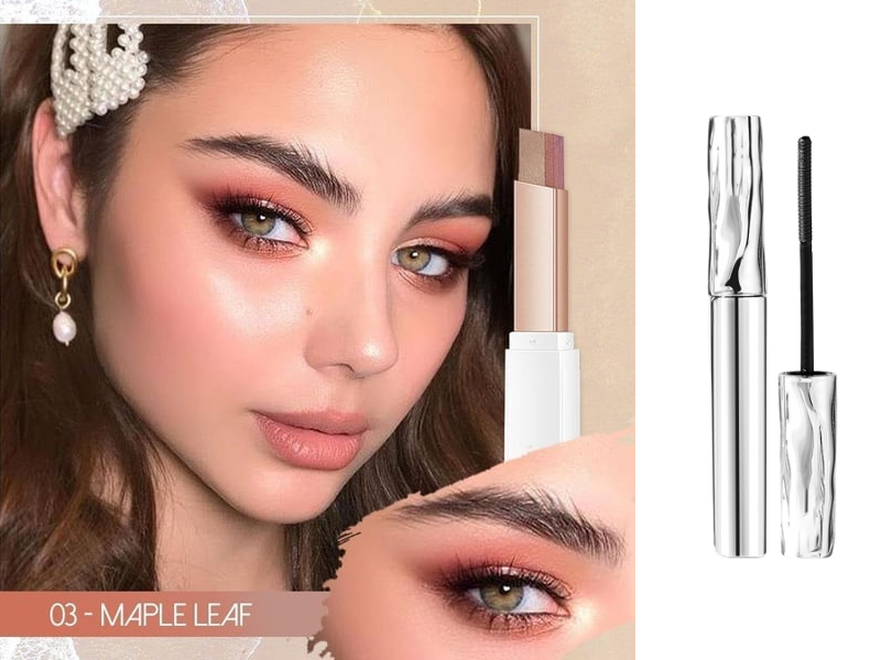 6Pcs Two Color Eyeshadow Stick Set
