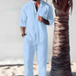 Men's Trendy Cotton Linen Top & Pants Two-Piece Set🎉BIG SALE-50% OFF