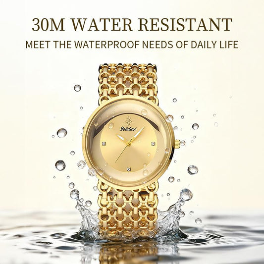 ⏳Time-Limited Special⏰Luxury Round Bracelet Watch Fashionable Women's Wristwatch