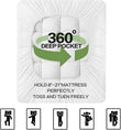 ⏰🔥LIMITED TIME 50% OFF! 💚 Premium Bamboo Viscose Twin Mattress Topper – Extra Thick 1200 GSM Quilted Pillow-Top for Ultimate Back Comfort 🛌🌸