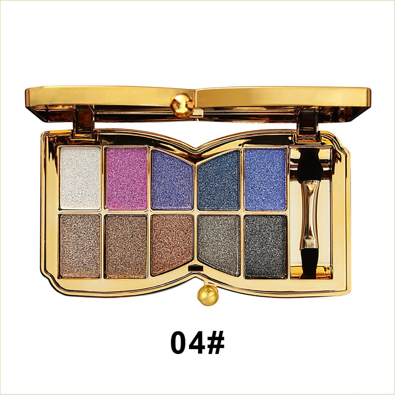 🔥Hot Sale - 49% off🔥✨10 colors glitter shimmer eyes shadow pallet