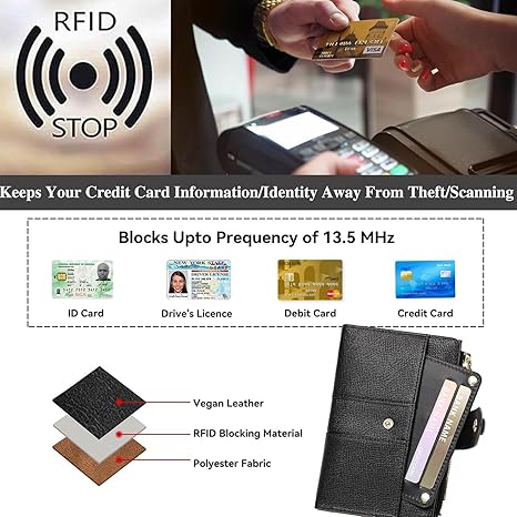 🔥Exclusive 2025 Luxury Sale✨Women's Premium RFID Leather Bifold Wallet(🩷Special Gift🩷Free)