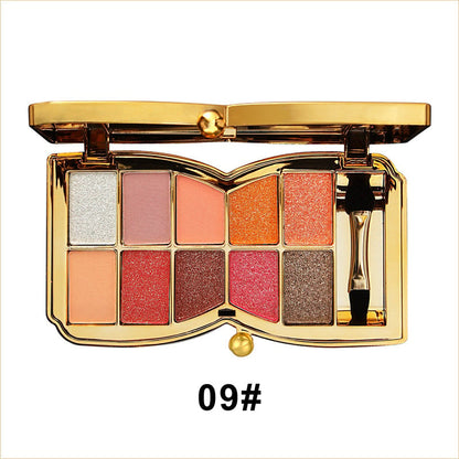 🔥Hot Sale - 49% off🔥✨10 colors glitter shimmer eyes shadow pallet