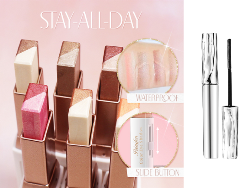 6Pcs Two Color Eyeshadow Stick Set