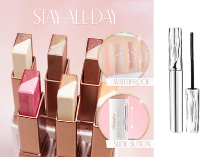 6Pcs Two Color Eyeshadow Stick Set