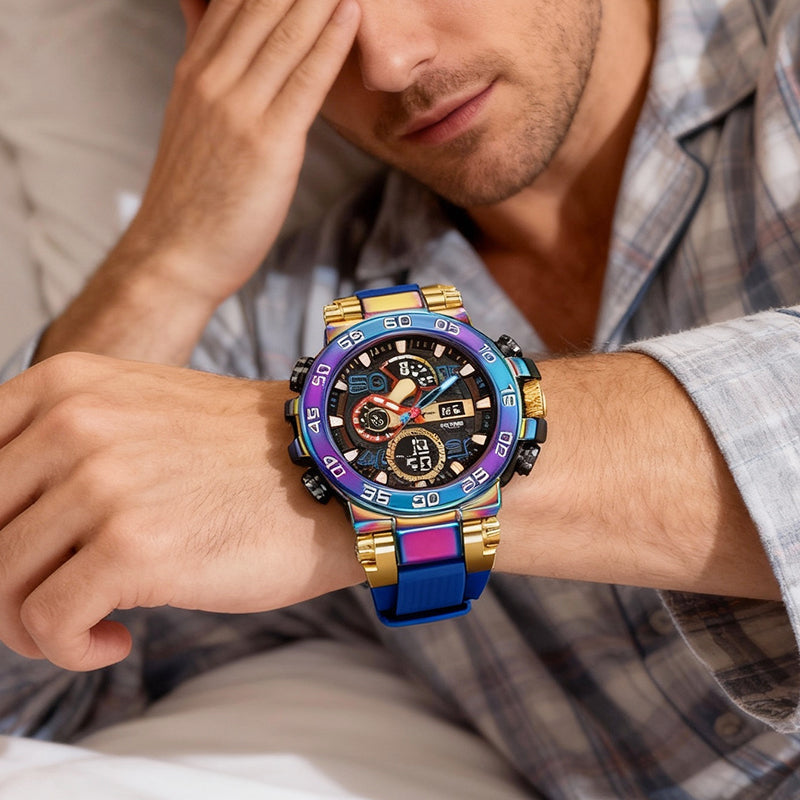 ⌚ 50% OFF! ✨ MULTIFUNCTION LED WATCH - Waterproof & Digital Display, 7 Sports Modes with Sleep Monitor, Perfect for Outdoor and Daily Use 🌟🔋