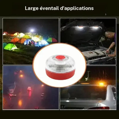 🔈🔈50% OFF🔥V16 strobe light strip with powerful magnet at the base of the battery