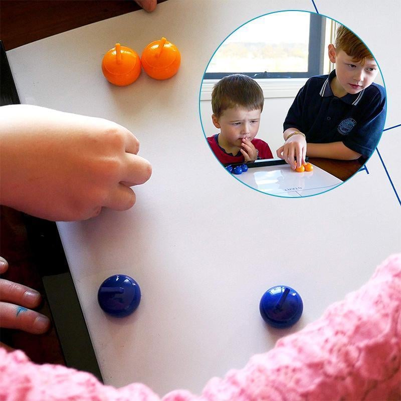 🎅Xmas Hot Sales  🔥 New Tabletop Family Curling Game 👨‍👩‍👧‍👦