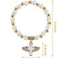 Angel Wing Cross Bracelet