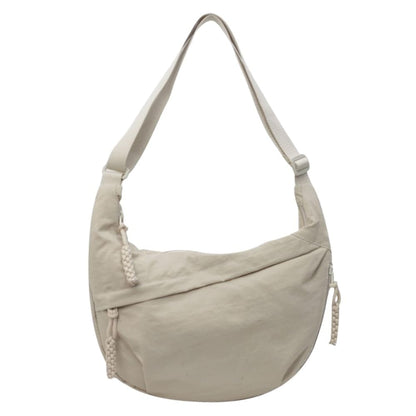 🔥Designer Direct Sales👜Women's Fashion Plain Color Nylon Crossbody Hobo Bag