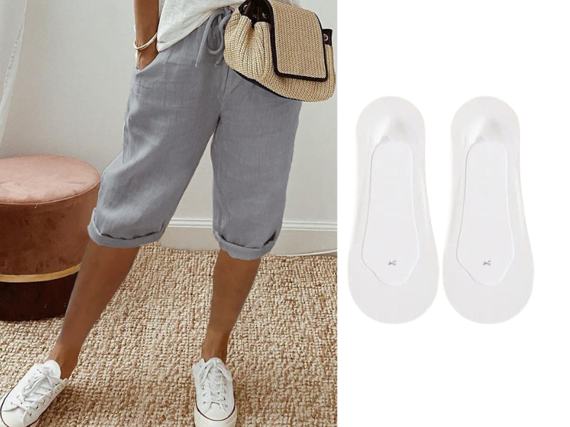 ⏳Time-Limited Special⏰Women's Casual Cotton Linen Capris