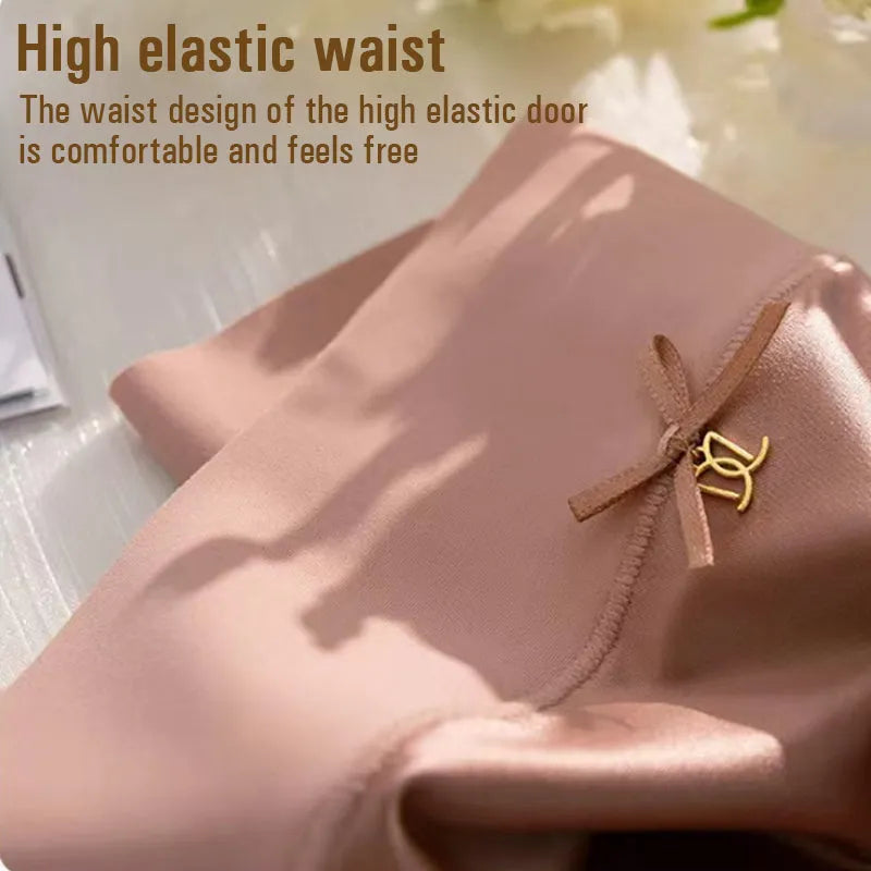 Premium Satin Antibacterial Panties Silky Skin-Loving Comfort • Odor-Control Tech • Moisture-Wicking Magic
