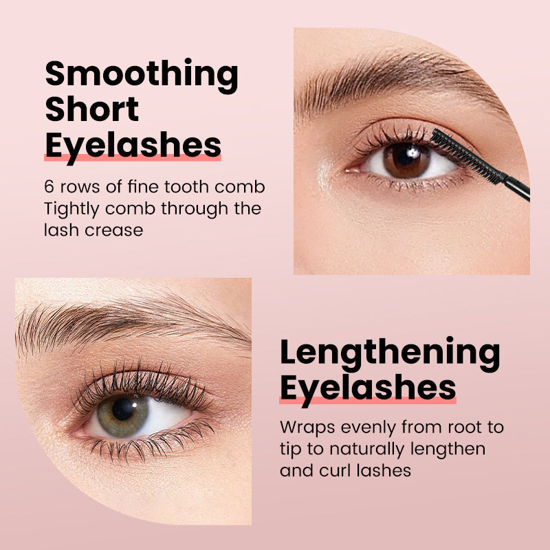 🔥 Hot Sale 60% OFF🔥🔥[Waterproof and Non-Smudging] Lengthening And Curling Long-lasting Mascara