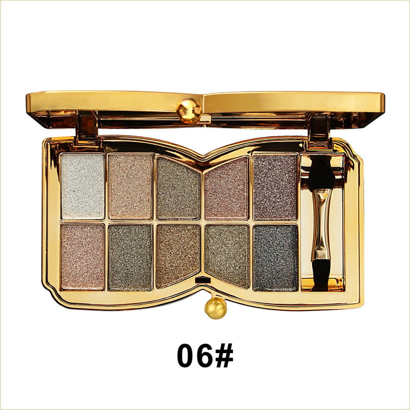 🔥Hot Sale - 49% off🔥✨10 colors glitter shimmer eyes shadow pallet