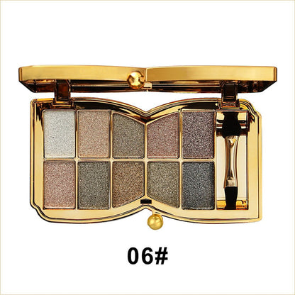 🔥Hot Sale - 49% off🔥✨10 colors glitter shimmer eyes shadow pallet