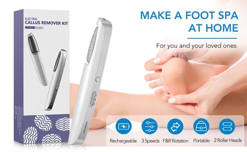 🔥Mother's Day Hot Sale 50%✨Electric Feet Callus Remover⚡