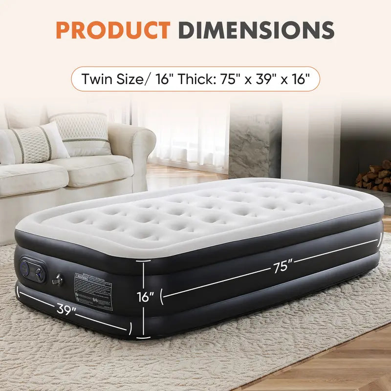 💥Best Sellers-Large Inflatable Mattress-For everyday use at home and outdoors✈️Free Shipping
