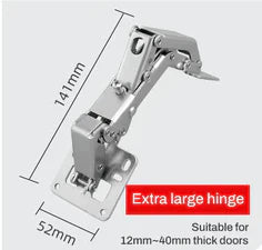 🔥Limited Time 50% Off 🔥Easy installation of bridge-shaped door hinges  -Cabinet hinges