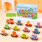🚗🔤54% OFF 🔥HOT SALE - Numbers And Letters Magnetic Train Puzzle Wooden Toy Car