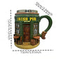 🍀 Celebrate St. Patrick’s Day Like a True Irish Pub! 3D Resin Shamrock Beer Stein Mug 🍺