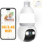 🔥LAST DAY PROMOTION✨4MP Light Bulb Security Camera 5G&2.4GHz Wireless Outdoor Indoor Camera with Night Vision